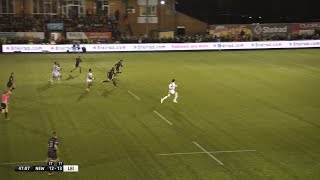 Match Highlights  Newcastle Falcons v Leicester Tigers [upl. by Lynden704]