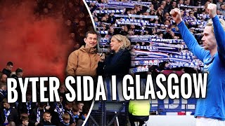 Ser cupsemifinal som Rangerssupportrar – tusentals bryter mot nya lagen [upl. by Ariella]