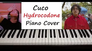 Cuco  quot Hydrocodone quot Piano Cover Karaoke Instrumental [upl. by Chung]