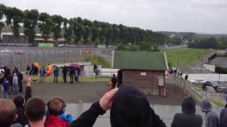 New angle Le Mans 2013 Allan Simonsen Crash [upl. by Laumas]