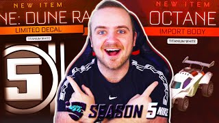 OMG THESE PLAYERS GET THE LUCKIEST DROPS EVER  INSANE SEASON 5 amp RLCS REWARDS IN ROCKET LEAGUE [upl. by Winchester953]