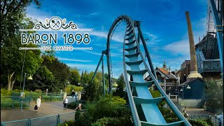 Baron 1898 4K Front Seat POV  Efteling [upl. by Ahsekam808]