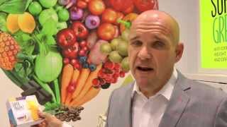 Zuccaris Stefano Sala introduces a new range at Vitafoods Europe 2013 [upl. by Grizel]