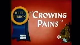 Merrie Melodies  Crowing Pains 1947 Blue Ribbon issue US Dubbed Version Opening and Closing [upl. by Lowrie]