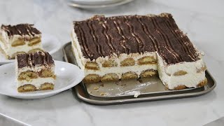 Tiramisu tanio przepysznie bez jaj z serkiem ale bez mascarpone [upl. by Malka]