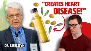 Dr Esselstyn “Mediterranean Diet and Olive Oil creates Heart Disease” [upl. by Krischer957]