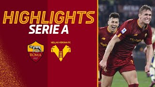 OLAAAAAA  Roma 10 Verona  Serie A Highlights 202223 [upl. by Burd]