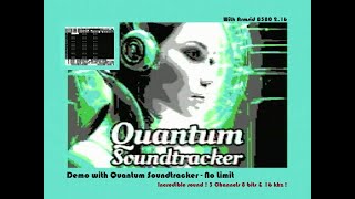 C64  Music  No Limit with the new Quantum Soundtracker  Amazing  3 voices 8 bits and 16 khz [upl. by Analat]