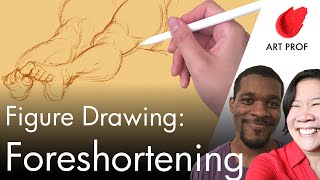 The Secret to Foreshortening in Figure Drawing Step by Step [upl. by Atiniuq146]