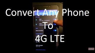 Convert Any 2G3G Phone to 4G LTE Phone For Reliance JioTMobileATampT Solved [upl. by Lomax]