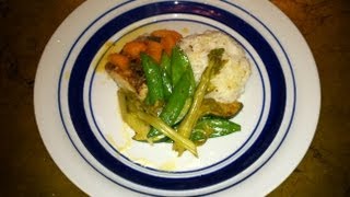 Pan Seared Mahi Mahi With Smirnoff Screwdriver amp Papaya [upl. by Xerxes]