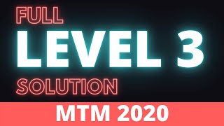 Full Level 3 solution of Master the Mainframe 2020  IBM MTM 2020 [upl. by Adnahs396]