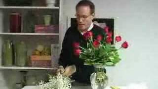 FR Presents Easy Technique for Arranging a Dozen Roses [upl. by Vivien839]