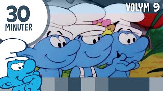 30 minuter av Smurfarna • Volym 9 • Smurfarna [upl. by Thorner]