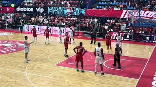 Mi primer juego de la Liga LNPB Diablos Rojos vs Halcones de Xalapa Gimnasio Juan de la Barrera [upl. by Campy]