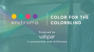 EnChroma amp Valspar  Color For The Colorblind [upl. by Sabina]