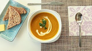 Potage aux carottes et à la coriandre [upl. by Celka]