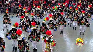 AUTONOMO DE ARENALES Negritos de Huayllay Concurso Danza Magisterial Cerro de Pasco 2018 [upl. by Lamek]