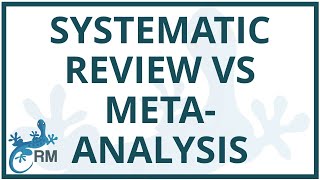 Systematic review vs metaanalysis  What’s the difference [upl. by Kilar881]