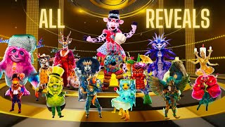 All Season 10 Reveals  The Masked Singer US [upl. by Sesylu503]