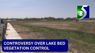 Controversy over Wixom Lake bed vegetation control method [upl. by Lebazi210]