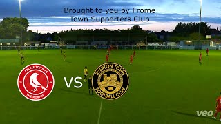 Frome Town vs Tiverton Town Highlights [upl. by Lennad]