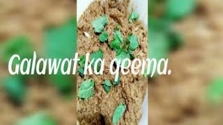 Galawat ka qeema with mefirst recipe [upl. by Anivram]