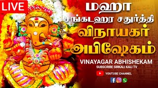 🔴LIVE விநாயகர் சங்கடஹர சதுர்த்தி அபிஷேக பாருங்க Vinayagar chaturthi Abhishekam shorts abhishekam [upl. by Rebel]