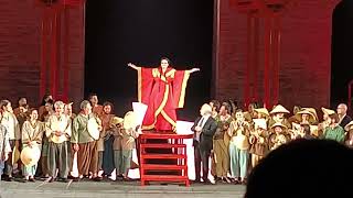 Macerata Opera Festival 2024 Applausi per la prima di Turandot il 19 luglio 2024 [upl. by Ullman]