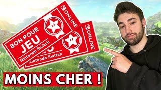 AVOIR LES BONS POUR JEUX NINTENDO SWITCH MOINS CHER [upl. by Pratt466]