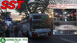 ONBOARD Bus Ride Severino Santos Transit 162045 Hino FG Grandeza  Sampol Market  SM SJDM [upl. by Dora339]