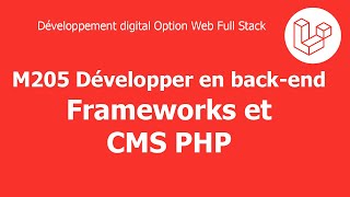 Laravel Darija V4  Introduction Frameworks et CMS PHP [upl. by Christiana]