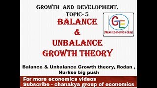 5 balanced and unbalanced theory of growth [upl. by Reinertson]