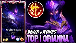 WILD RIFT ORIANNA  TOP 1 ORIANNA GAMEPLAY  GRANDMASTER RANKED [upl. by Eerpud]