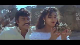 Meena Roaming With Ravichandran in Village Scene  Putnanja Kannada Movie  Umashree  Lokesh [upl. by Llerrom976]