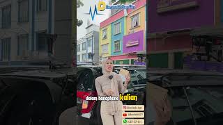 GPS Tracker terpasang untuk sistem keamanan mobil audiomobil automobile smartphone [upl. by Aleusnoc]