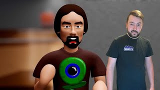 HAPPY WHEELS  Jacksepticeye Animated REACTION [upl. by Neelrahs734]