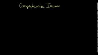 Comprehensive Income [upl. by Leanard167]