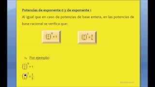 Clase 111  Potencias de fracciones Potencias de exponente 0 y 1 CURSO DE FRACCIONES [upl. by Edmunda]