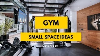 50 Greatest Small Space Gym Ideas for Your Room [upl. by Eciram]