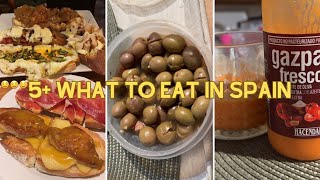 What do people eat in Spain  Heres 5 BEST food in SPAIN you MUST try [upl. by Ainesell828]