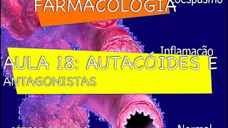 Curso de Farmacologia Aula 18  Autacoides  Histamina e serotonina [upl. by Akissej]