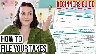 How to File Your Taxes ✅ The NoNonsense Guide for Creators  HMRC Self Assessment [upl. by Anerev]