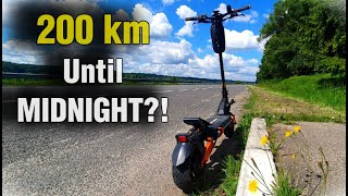 Can I Cross Lithuania on Electric Scooter🌟🏍️  Teverun Blade GT Plus [upl. by Ecadnak]