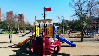 Parque Araucano  Santiago Chile  DJI Mavic Air [upl. by Hawger]