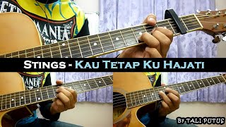 Stings  Kau Tetap Ku Hajati InstrumentalFull AcousticGuitar Cover [upl. by Lusar251]