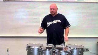 Moving Drum to Drum on Tenors [upl. by Hett]