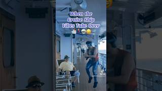 When the Cruise Ship Vibes Take Over 🛳️🕺🪩 cruiseship dance disco funny [upl. by Darian]