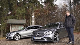 Lohnt sich das Facelift  2019 MercedesBenz C Klasse 220d TModell  Review Fahrbericht Test [upl. by Arnaud]