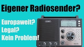 Eigener Radiosender Europaweit Kein Problem [upl. by Nauht338]